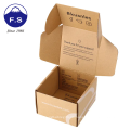 Both side printing kraft corrugated paper shipping box